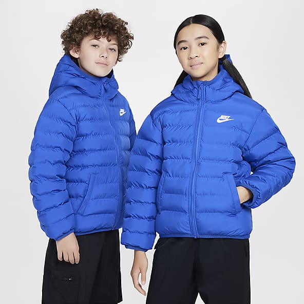 Nike coat blue hot sale